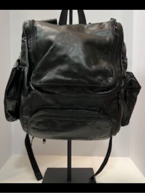 Winn International Leather Backpack Style 5451